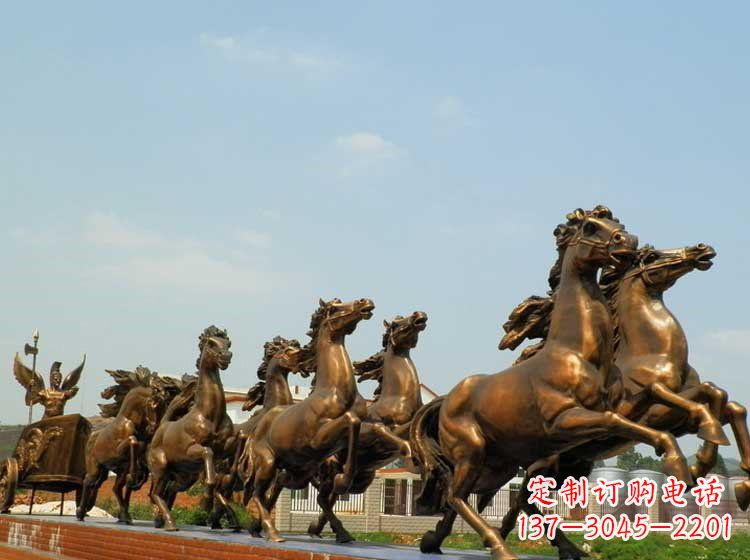 鹤壁阿波罗战神太阳神铜雕