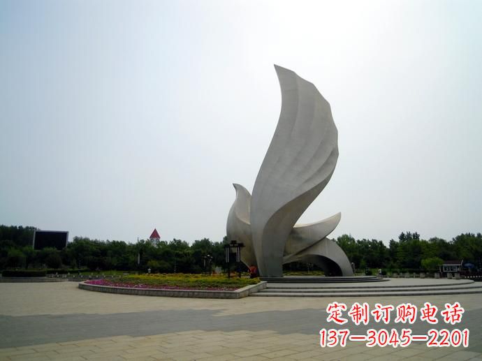 鹤壁鸽子飞翔北戴河奥林匹克公园精美雕像