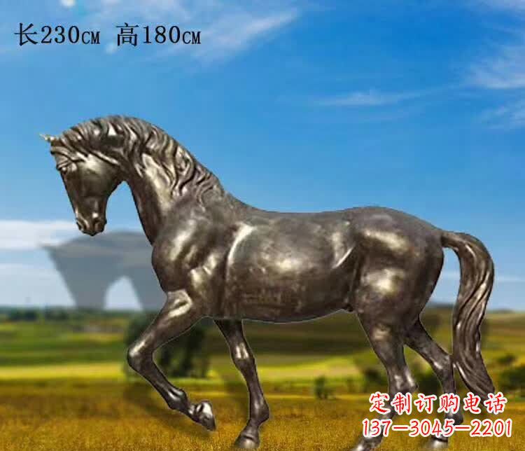 鹤壁马铜雕,传承古老文化