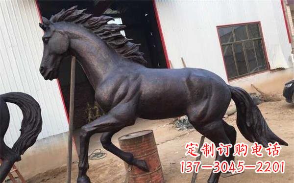 鹤壁马之铜雕
