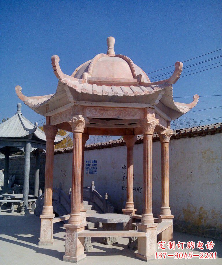 鹤壁经典凉亭,让景色更加美丽