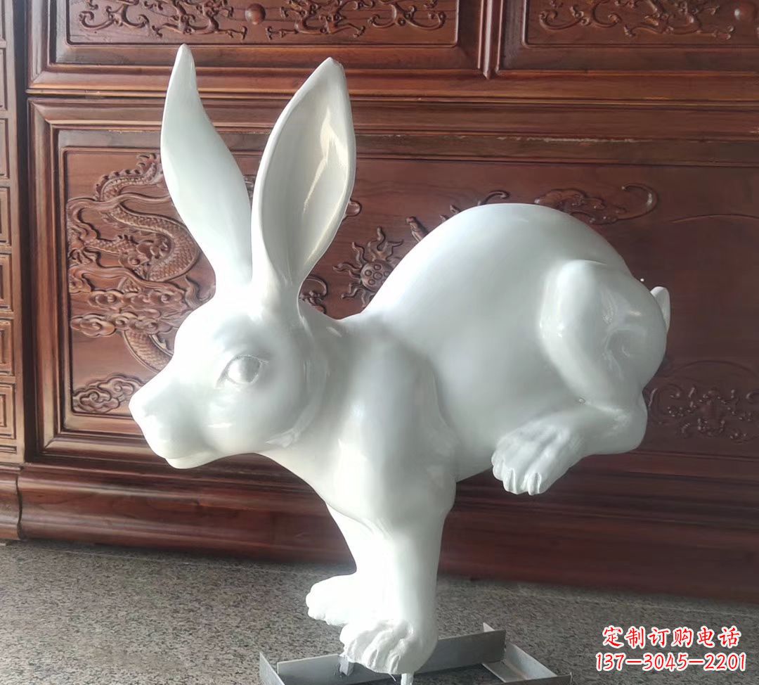 鹤壁玻璃钢仿真生肖兔