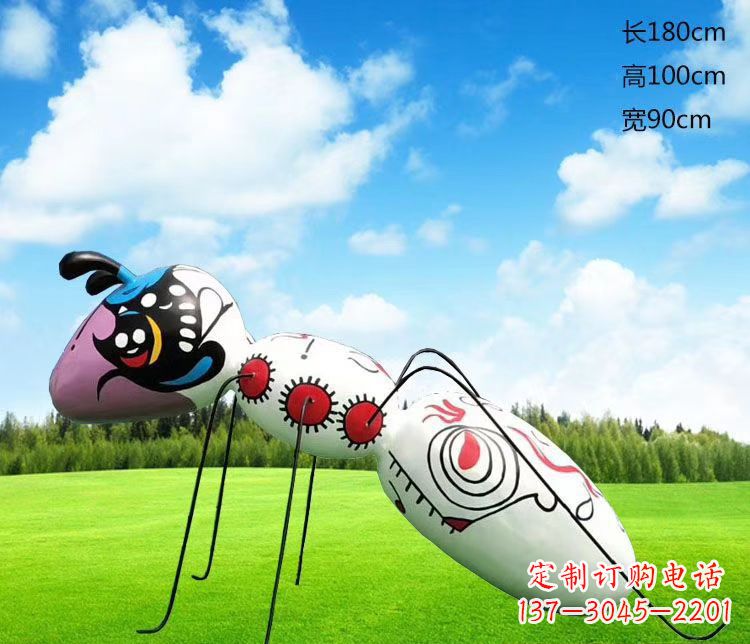 鹤壁玻璃钢蚂蚁雕塑传承自然之美