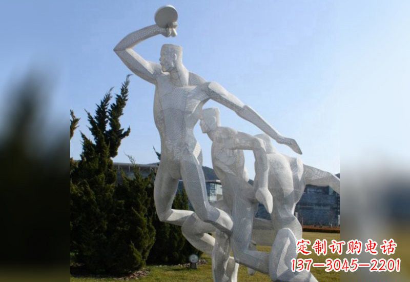 鹤壁精致的乒乓球雕塑