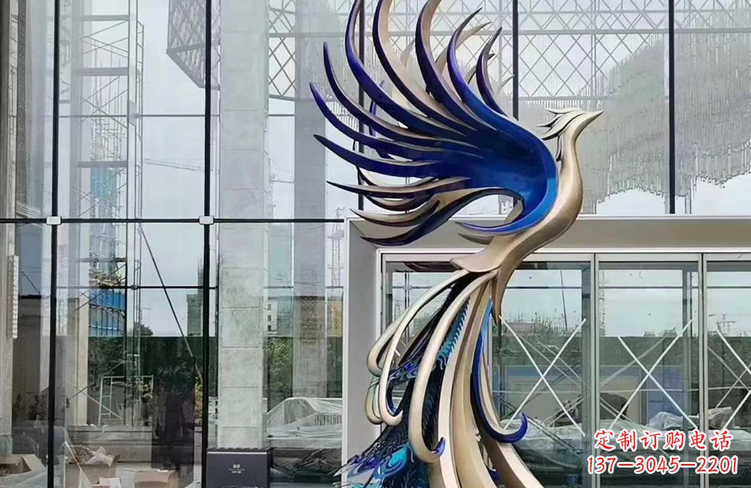 鹤壁凤凰雕塑不锈钢的艺术之美