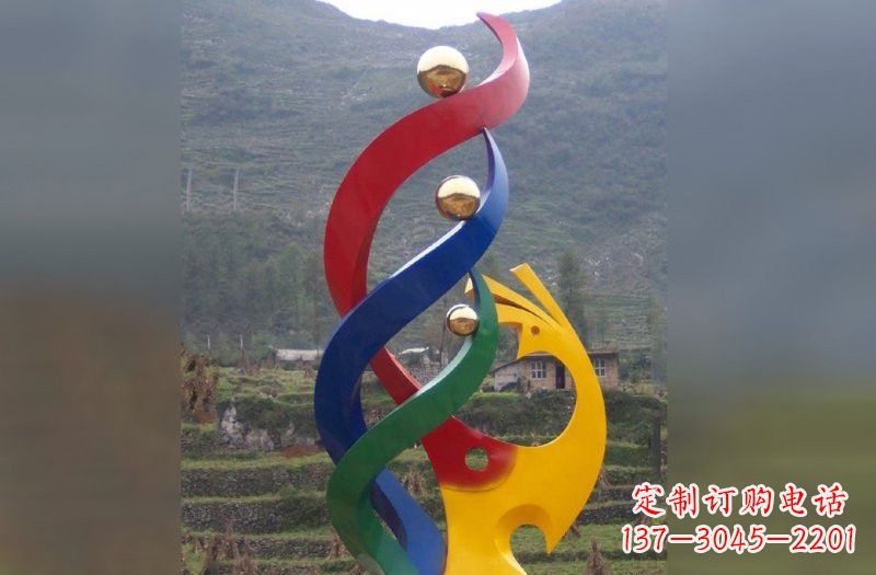 鹤壁不锈钢凤凰雕塑象征着精致的美