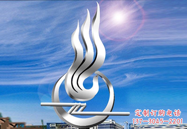鹤壁精美不锈钢凤凰雕塑