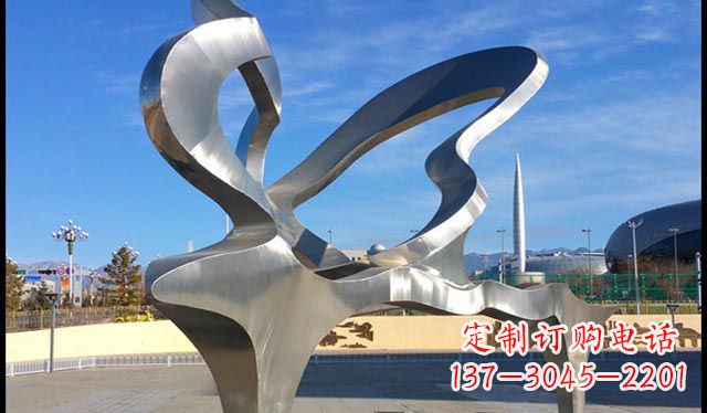 鹤壁不锈钢钢琴雕塑