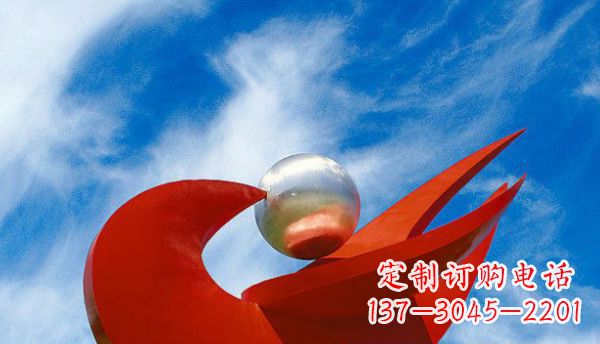 鹤壁不锈钢制作的鸽子雕塑