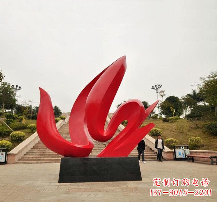 鹤壁不锈钢火苗雕塑艺术之灵感