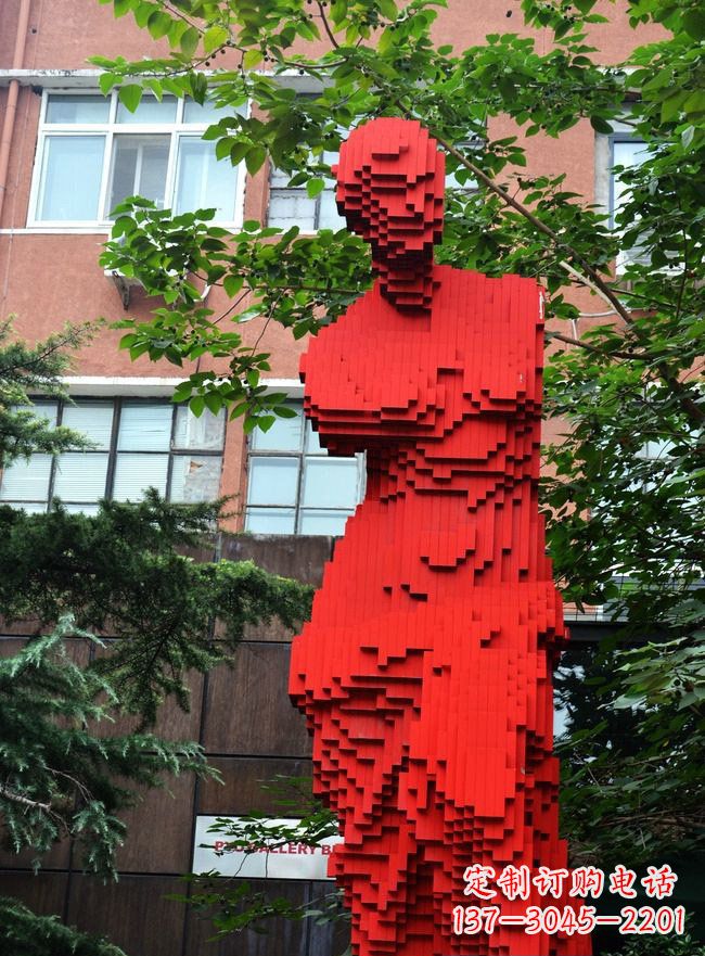 鹤壁维纳斯雕塑点缀街边景观的不锈钢艺术