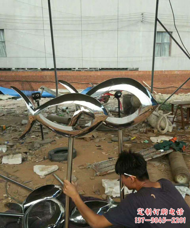 鹤壁不锈钢动物雕塑