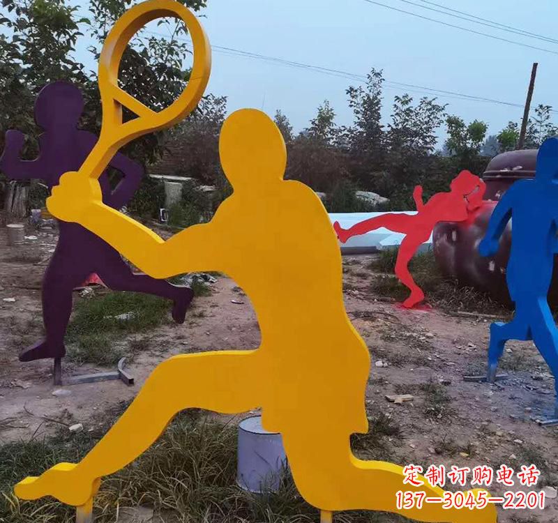 鹤壁不锈钢羽毛球雕塑精致、经典、美观