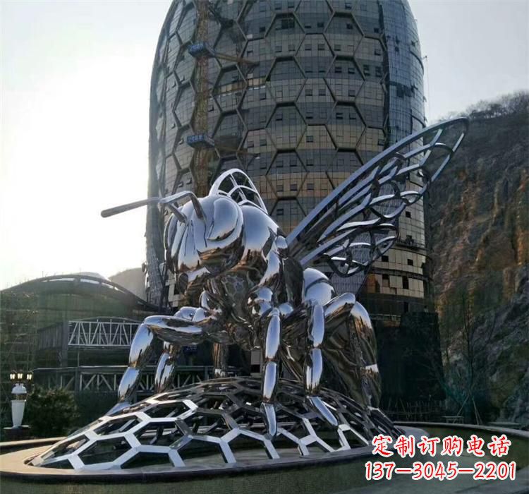 鹤壁不锈钢的巨型蚂蚁雕塑