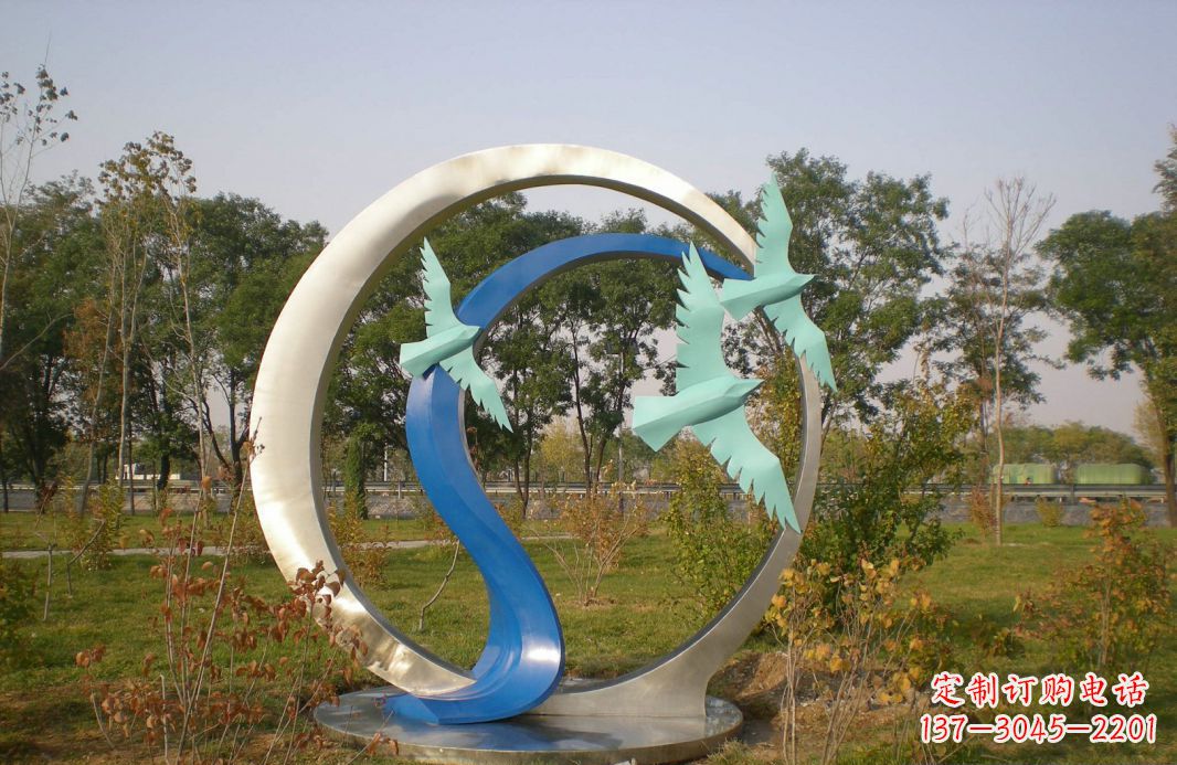 鹤壁大雁南飞，美丽风景线