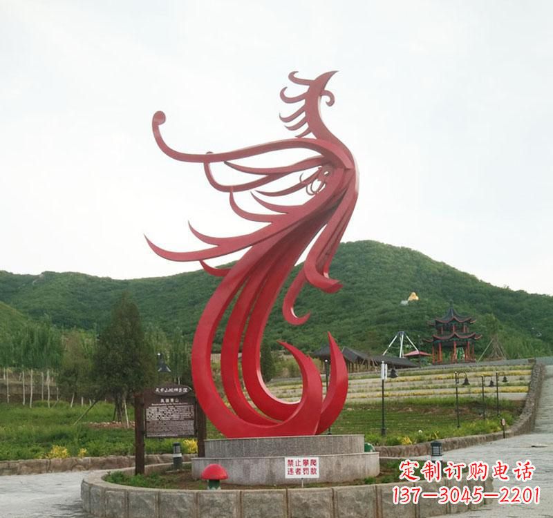 鹤壁不锈钢凤凰展现古老文明的传承