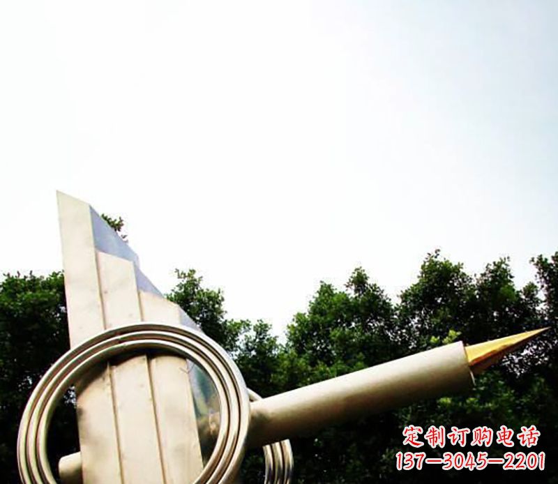 鹤壁不锈钢钢笔雕塑把简单的钢笔变成艺术品