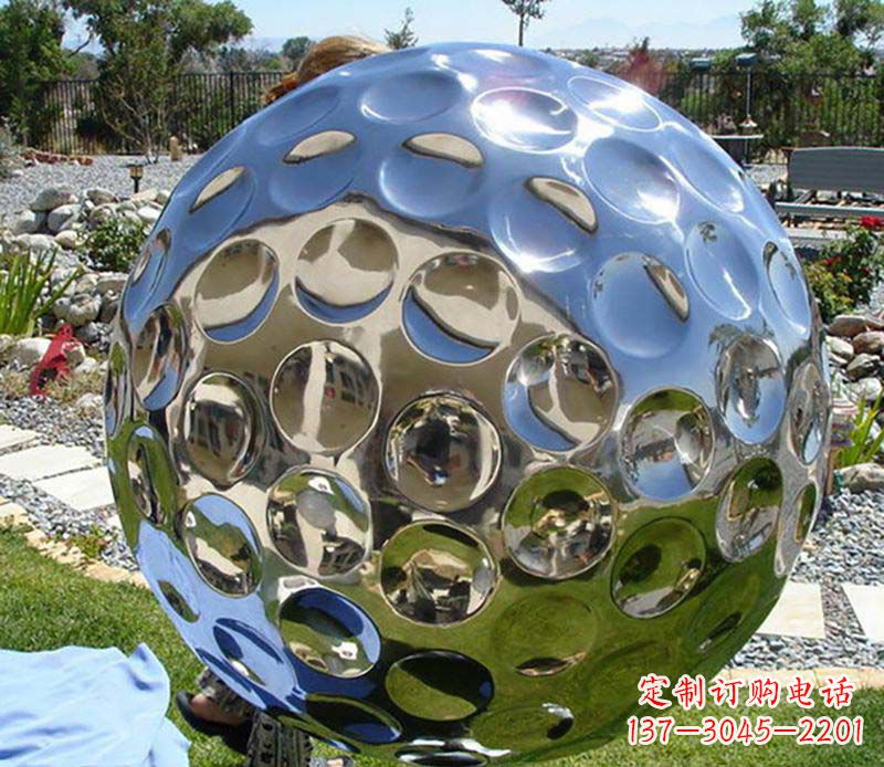 鹤壁精致的不锈钢高尔夫雕塑