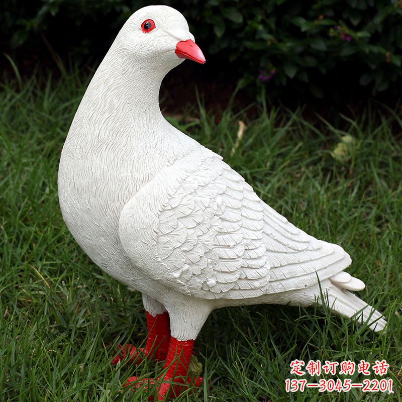 鹤壁不锈钢鸽子雕塑