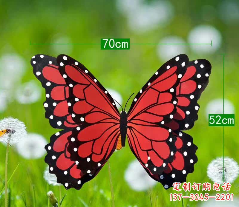 鹤壁精美不锈钢蝴蝶雕塑
