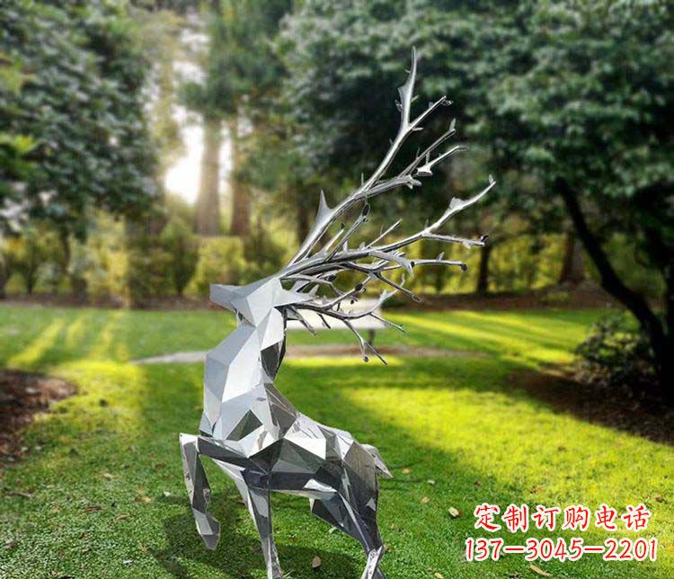 鹤壁不锈钢动物雕塑美丽且耐久