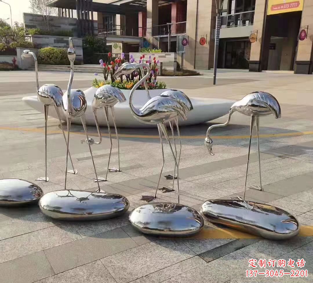 鹤壁鹅卵石雕塑不锈钢公园的美丽礼物