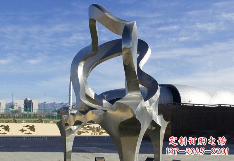 鹤壁不锈钢钢琴雕塑传递音乐之美