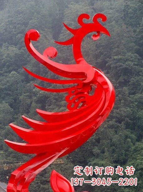 鹤壁不锈钢凤凰雕塑一次精美的艺术体验