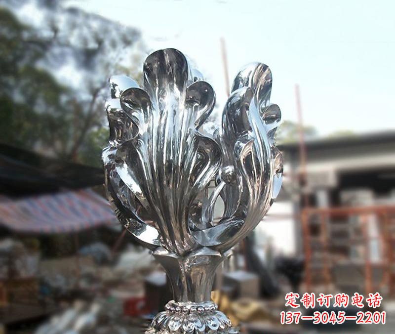 鹤壁紫荆花雕塑艺术之美