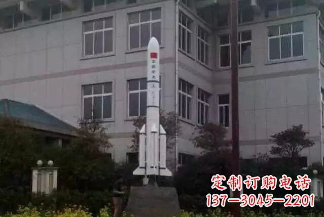 鹤壁不锈钢火箭雕塑给城市带来无限美