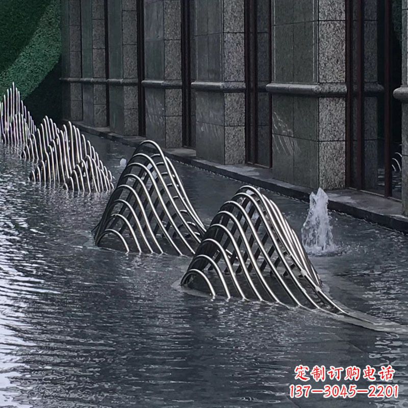鹤壁不锈钢假山雕塑精美外形,百变造型
