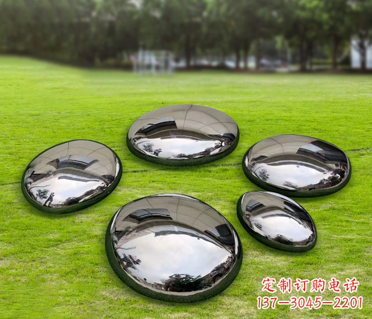 鹤壁不锈钢鹅卵石雕塑艺术与技术的完美结合