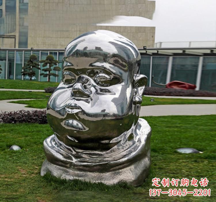 鹤壁精美不锈钢儿童雕塑