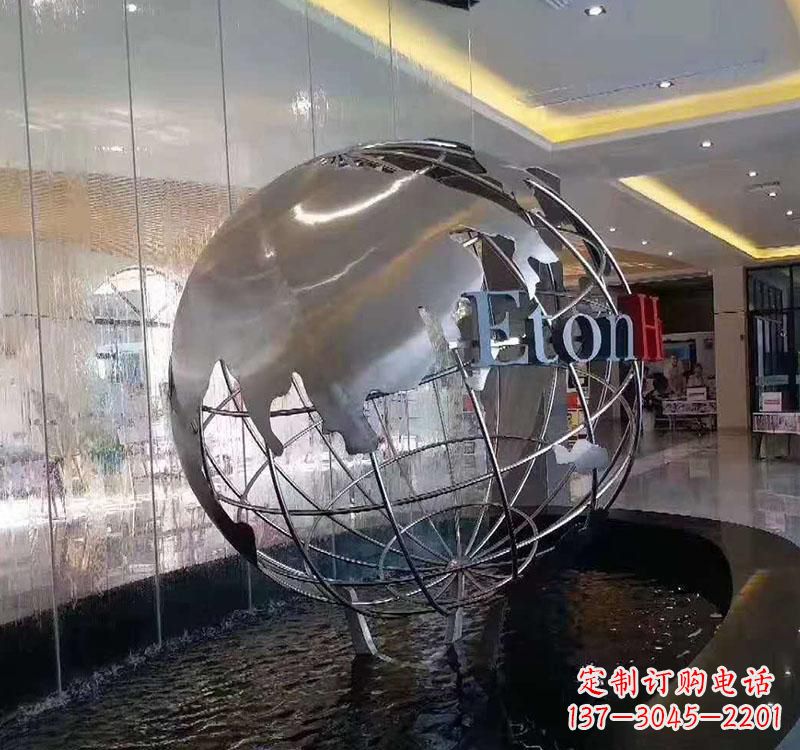 鹤壁不锈钢喷泉雕塑给空间增添灵动之美