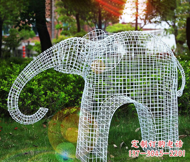鹤壁不锈钢大象雕塑给城市带来美丽的艺术
