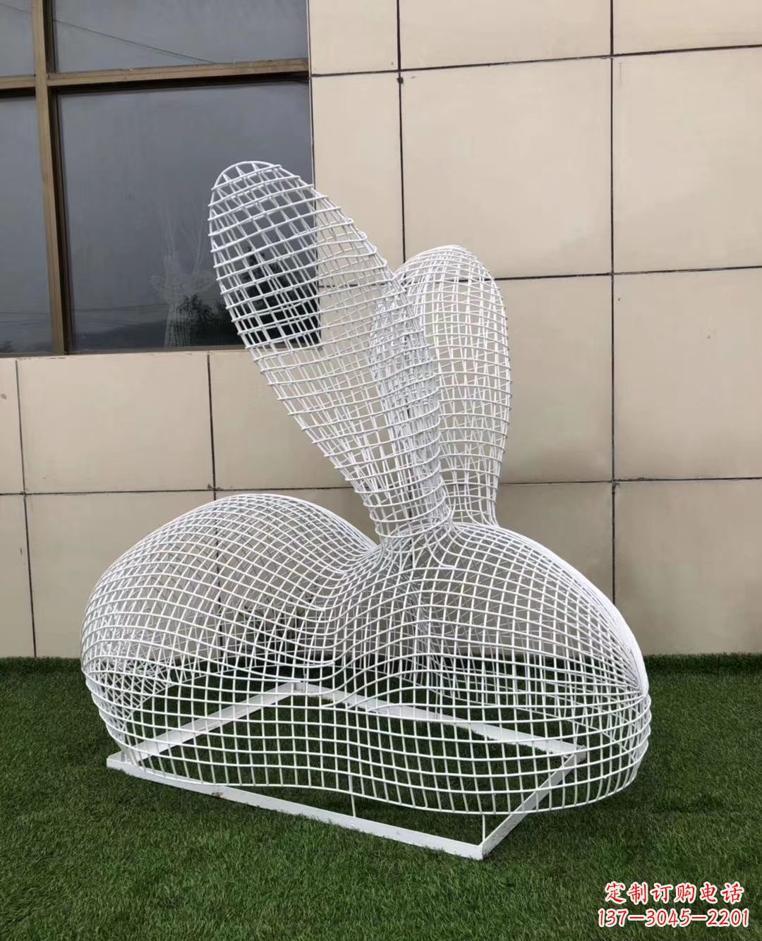 鹤壁不锈钢镂空动物雕塑精致美观的艺术品