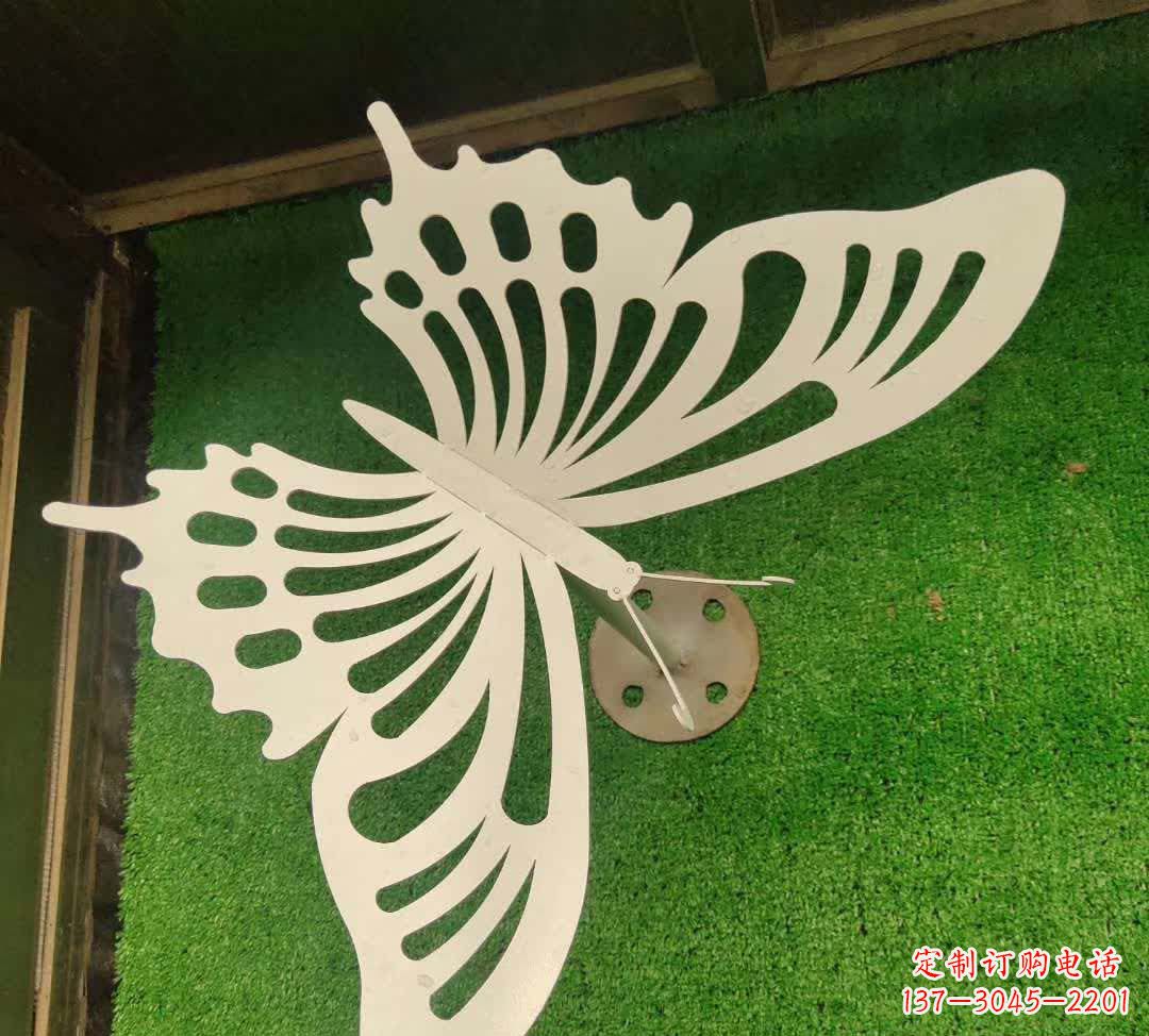 鹤壁不锈钢镂空蝴蝶雕塑灵动翩跹