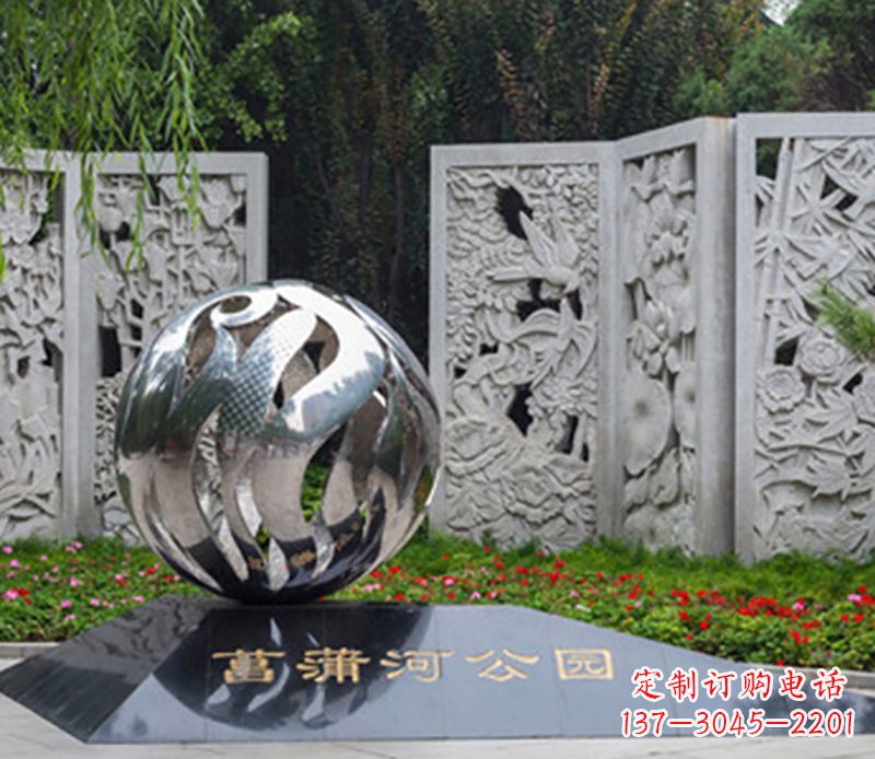 鹤壁飘带雕塑不锈钢的外部装饰