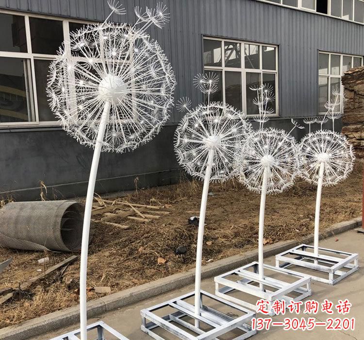 鹤壁不锈钢蒲公英——城市雕塑的精美瑰宝