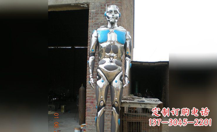 鹤壁不锈钢人体雕塑精美绝伦