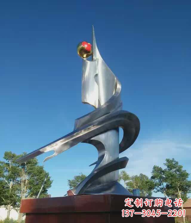鹤壁利用不锈钢创作书籍雕塑