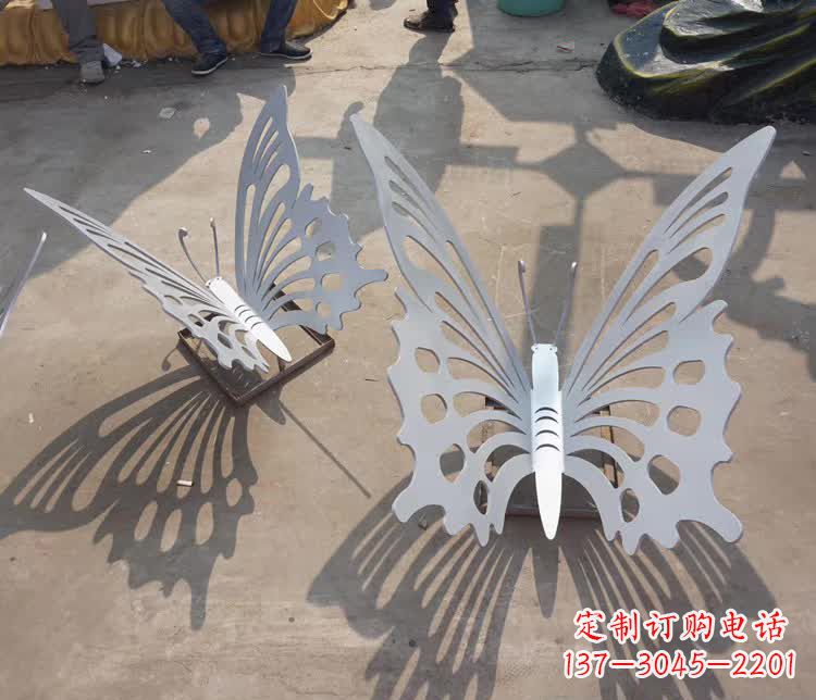 鹤壁不锈钢铁艺蝴蝶雕塑艺术精灵的魅力