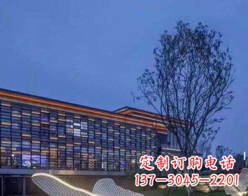 鹤壁不锈钢网状蝴蝶雕塑——精美而优雅