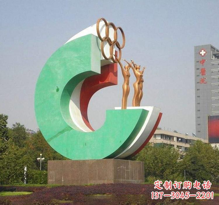 鹤壁勇于拼搏的运动员雕塑