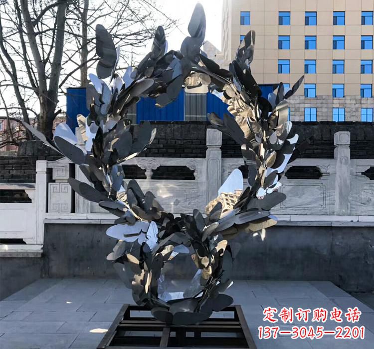 鹤壁不锈钢蝴蝶之美——不锈钢艺术蝴蝶景观雕塑