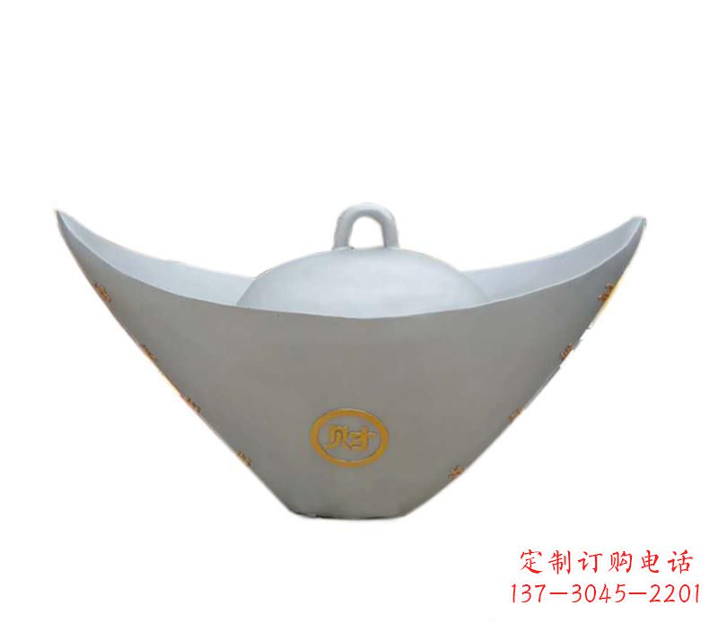 鹤壁非凡的不锈钢元宝雕塑
