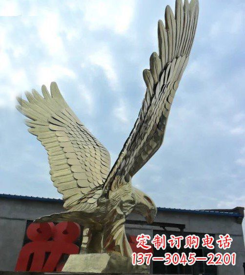鹤壁不锈钢雄鹰展翅蓝天