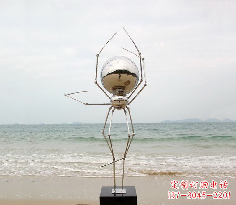 鹤壁不锈钢的蜘蛛侠雕塑