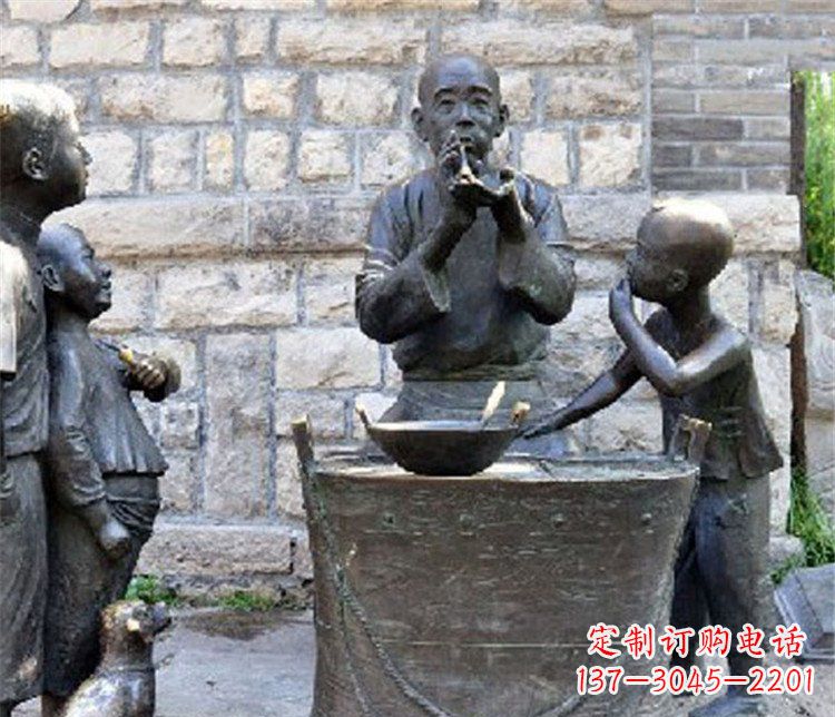 鹤壁糖人雕塑唤醒传统文化的精神熔炉