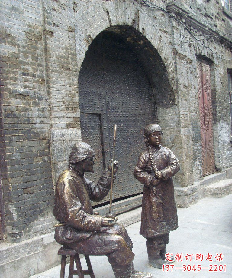 鹤壁二胡铜雕艺术形式的精髓